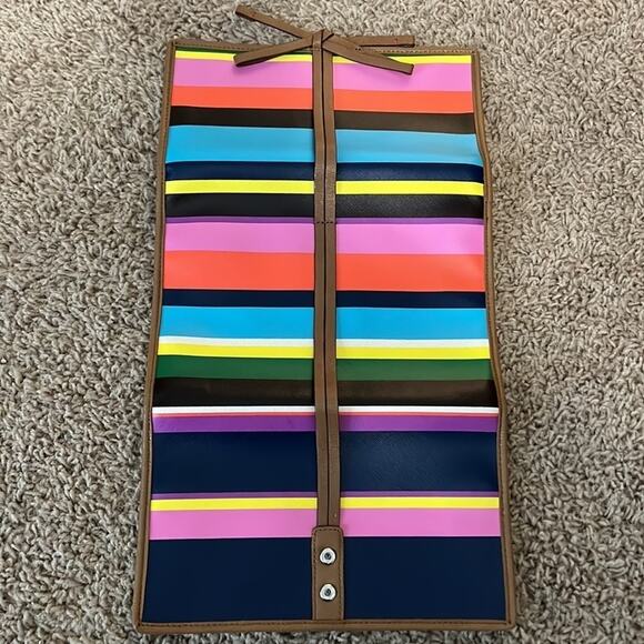 STELLA & DOT Striped Behold Travel Jewelry Case in excellent shape. - Picture 5 of 8
